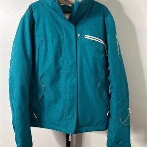 Salomon Teal Women's Ski Jacket size Small